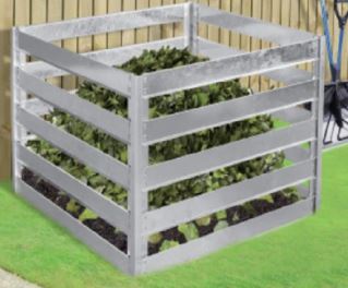 Komposter aus Metall, ca. 560 L