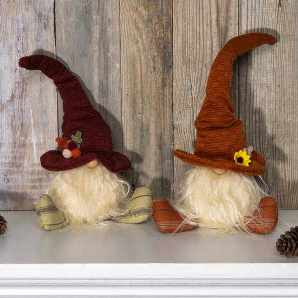 Herbstwichtel mit langem Hut