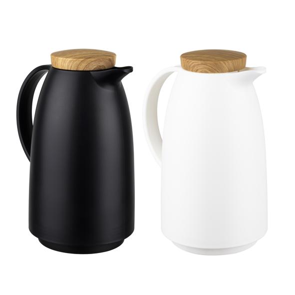 Isolierkanne 1 L aus Kunststoff