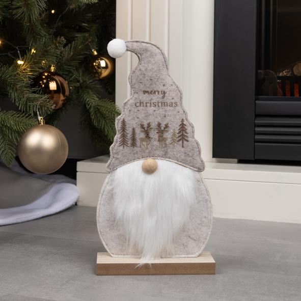 Weihnachtswichtel aus Filz