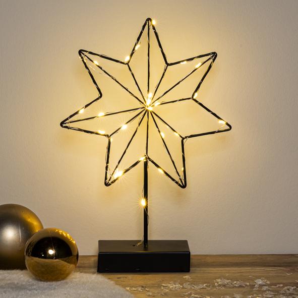 LED Stern aus Metall