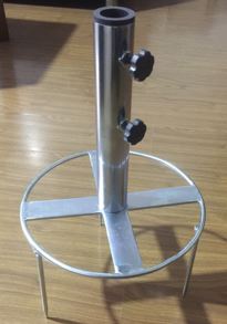 Schirmständer aus Stahl, für 35/38/48 mm