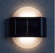 LED Solar Wandleuchte, 2er Set
