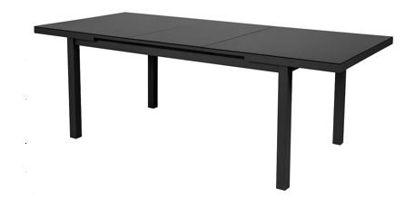 Alu-Gartentisch, ausziehbar