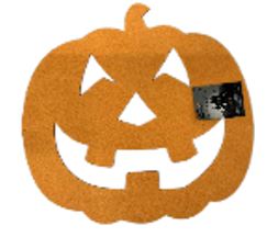 Filzmatte Halloweenkürbis