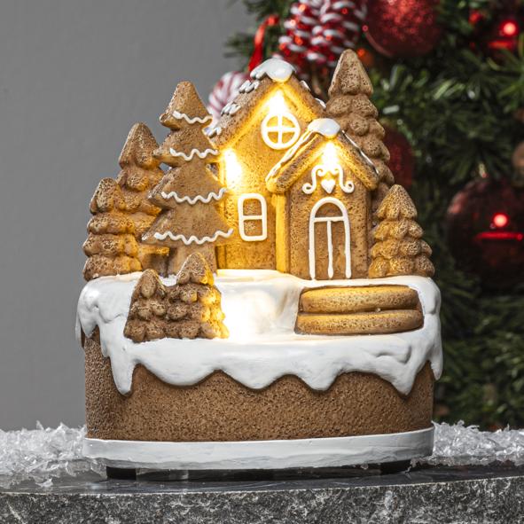 Beleuchtete Lebkuchenstadt