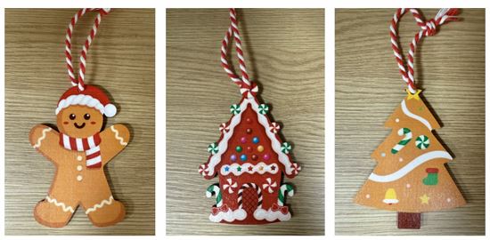 Weihnachtsdeko zum Aufhängen