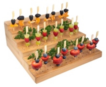 Servier Etagere aus Bambus, FSC