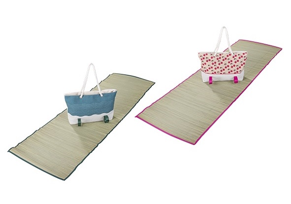 Strandmatte aus Naturfaser