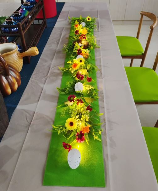 Oster Tischdekoration