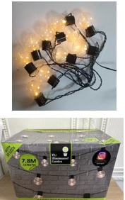 LED Solar Lichterkette