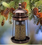 Vogelfutterhaus aus Metall