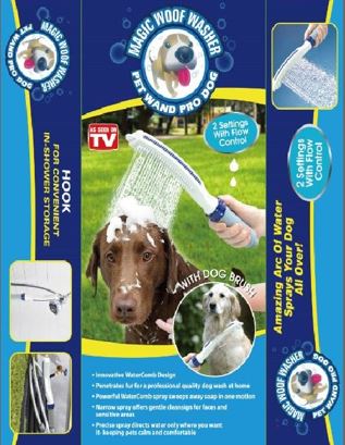 Duschbürste für Hunde