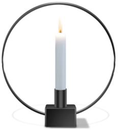 Kerzenhalter Ring