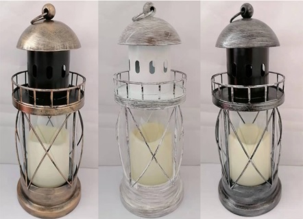 LED Leuchtturm mit Timer