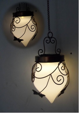 LED Solar Hängeleuchte