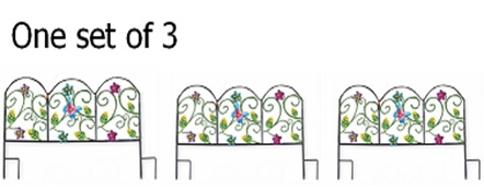 Beetumrandung aus Metall