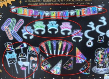 Silvester Party Box 32-tlg.