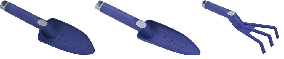 Mixkarton Gartenwerkzeug aus Kunststoff