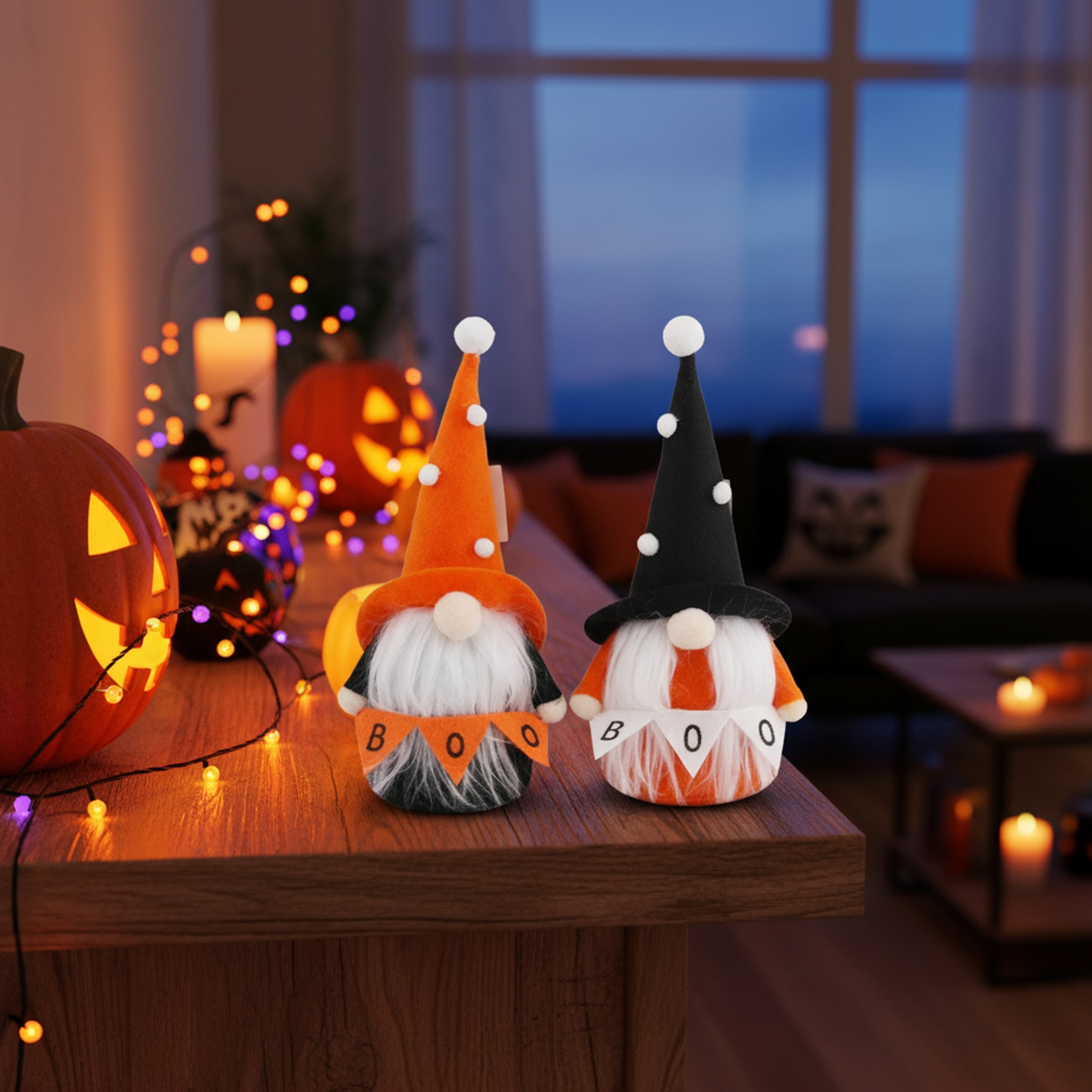 Halloween Wichtel aus Filz