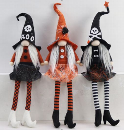 Halloween Wichtel, 3-fach sortiert