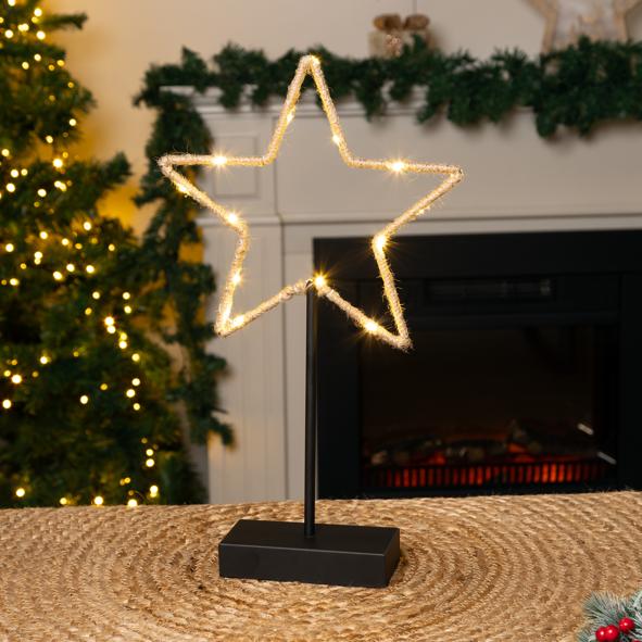 Dekoleuchte im Stern Design