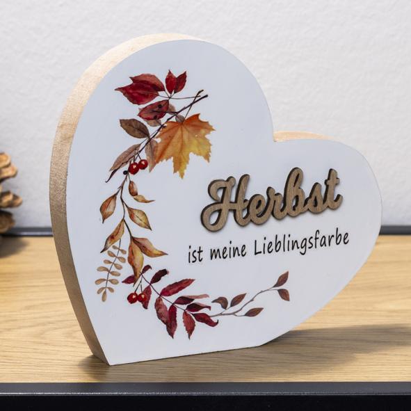 Deko Herz aus Holz