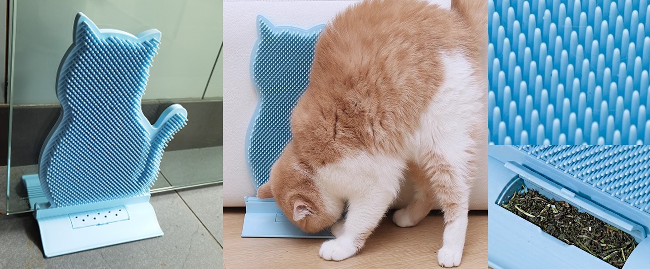 Katzen-Massagebürste