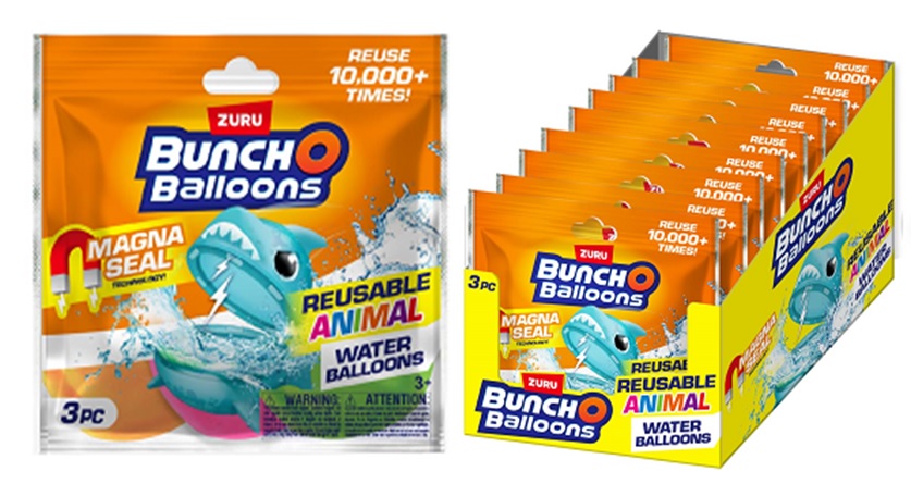 Wiederverwendbare Wasserbomben 3er Set