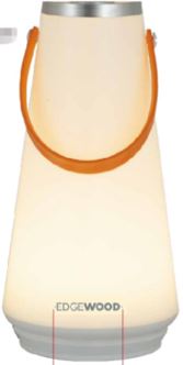 Camping Lampe mit warm-weißen LED