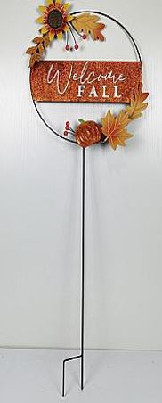 Gartenstecker ,,Welcome fall"