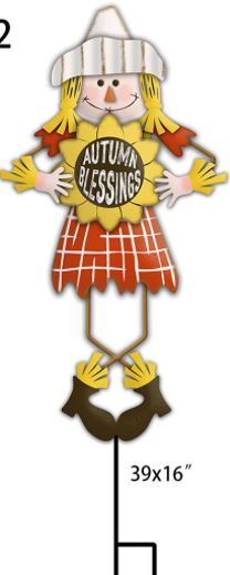 Deko Gartenstecker ,,Vogelscheuche"