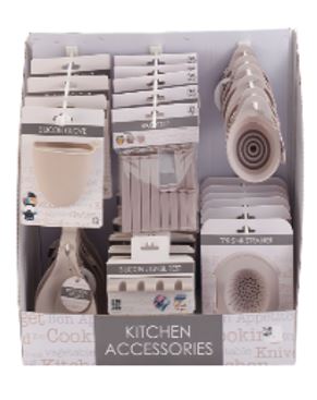 Küchenzubehör im Display