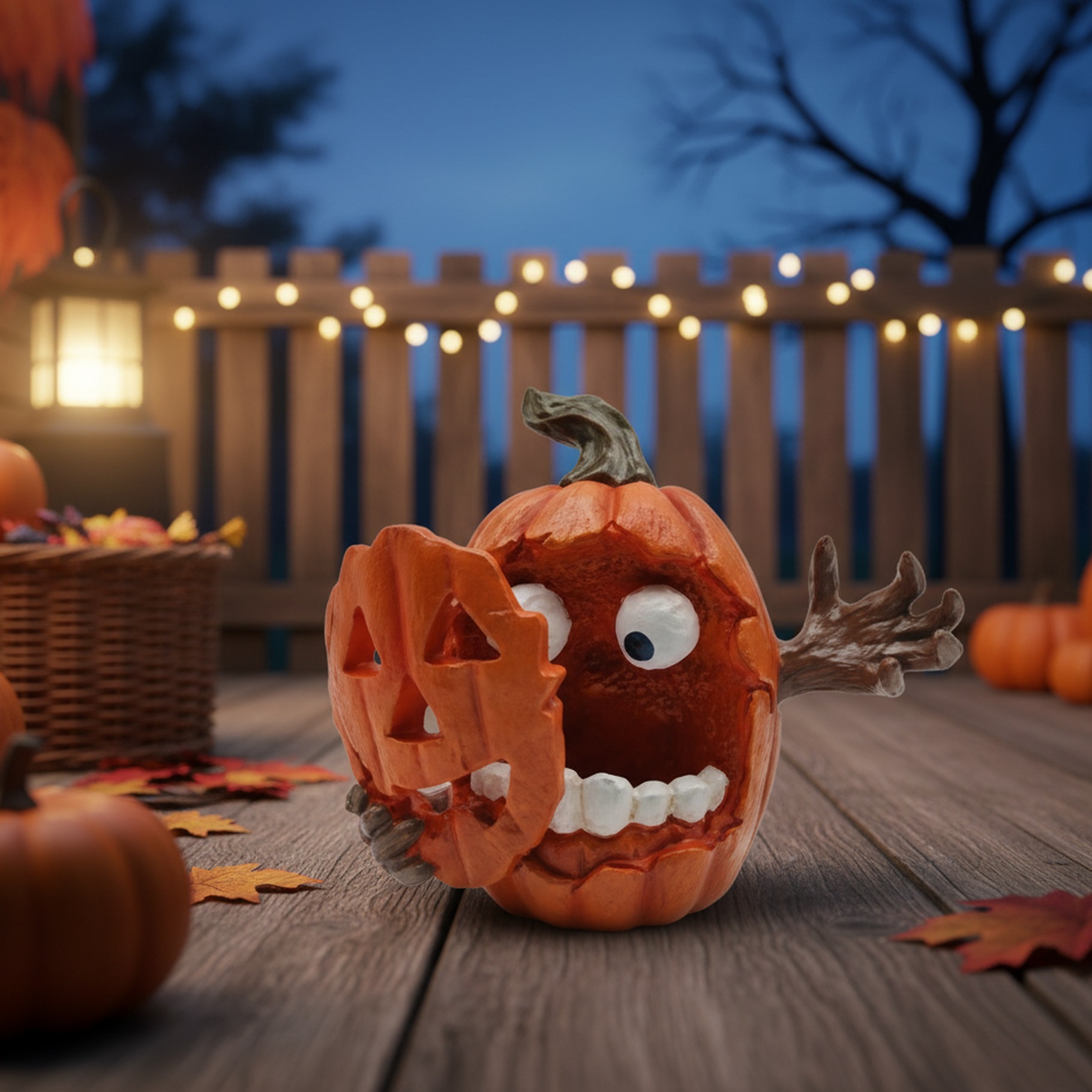 Halloween Kürbis Figur