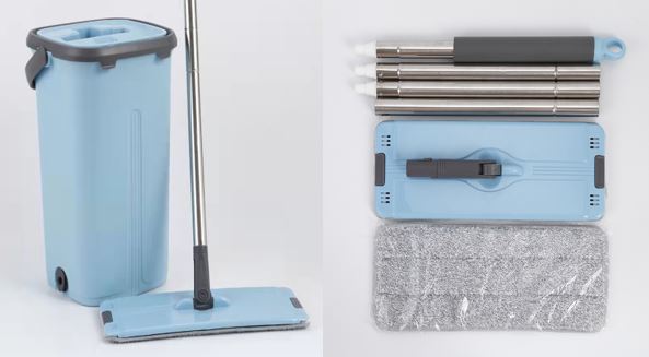 Bodenwischer Set mit Eimer