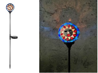 LED Solar Mosaik Gartenstecker