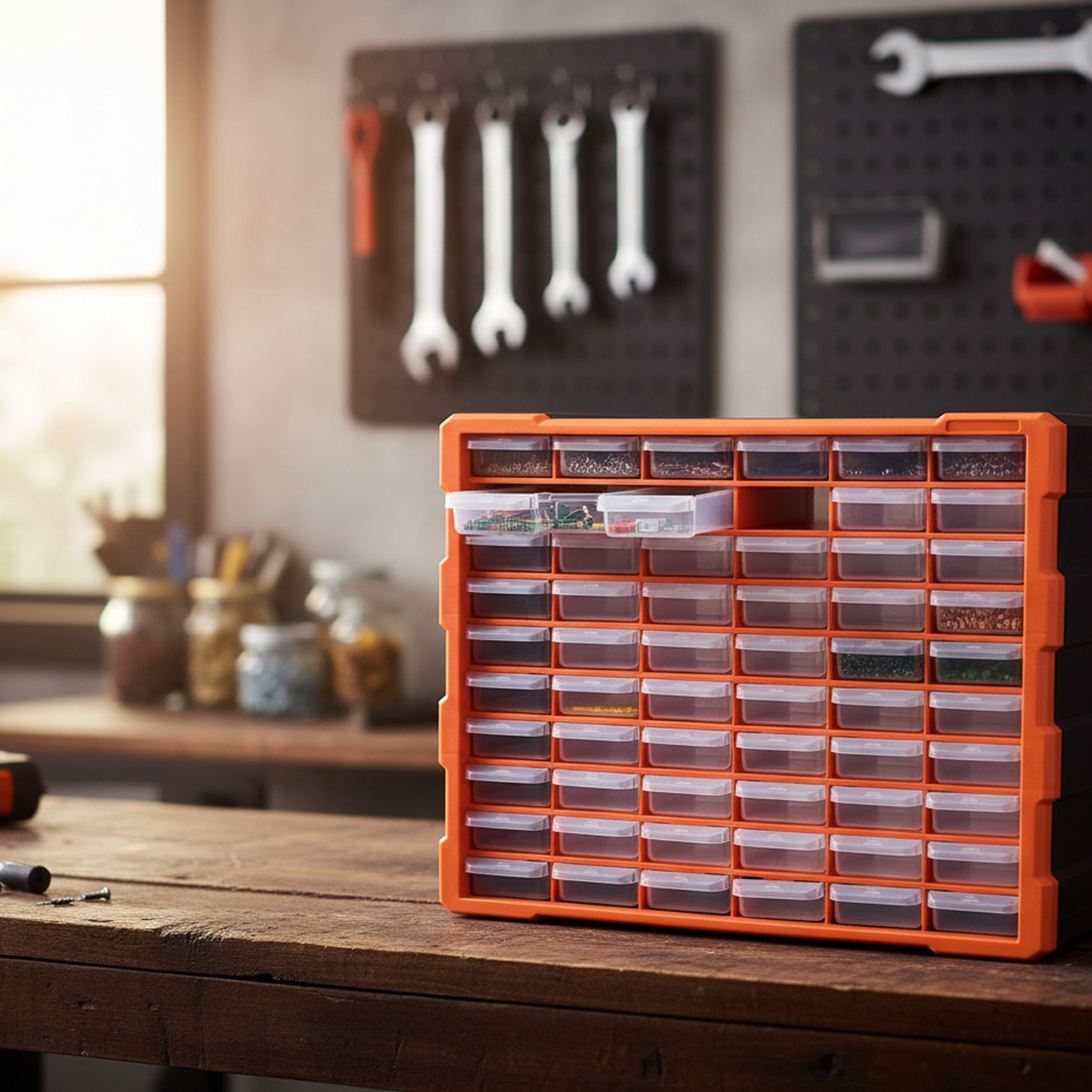 Sortimentskasten, 60 Fächer