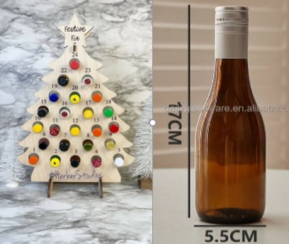 Adventskalender für 0,2ltr Flaschen