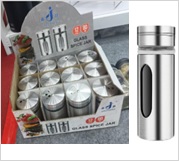 Gewürzgläser im 12er Display