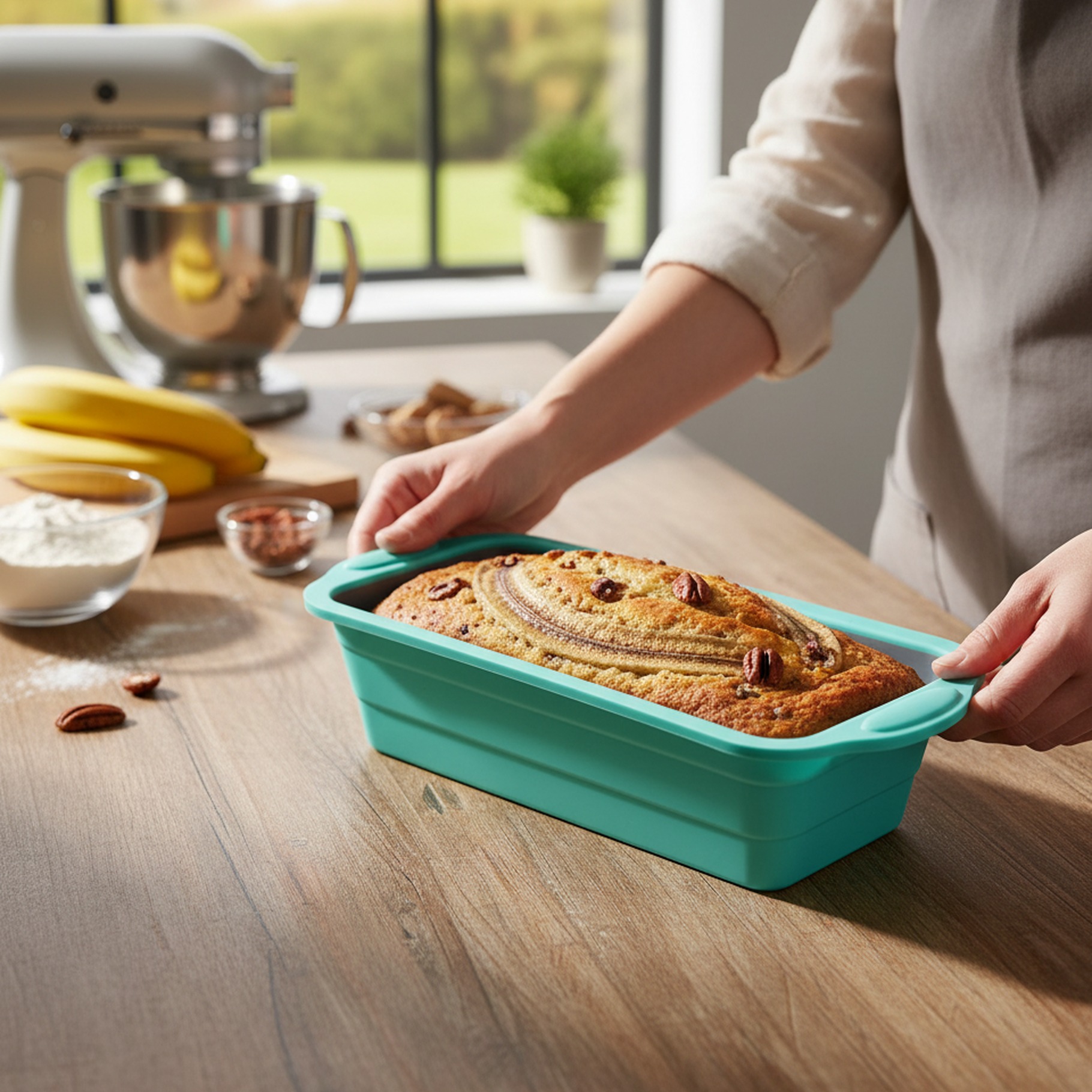 Königskuchenform, Silikon, faltbar