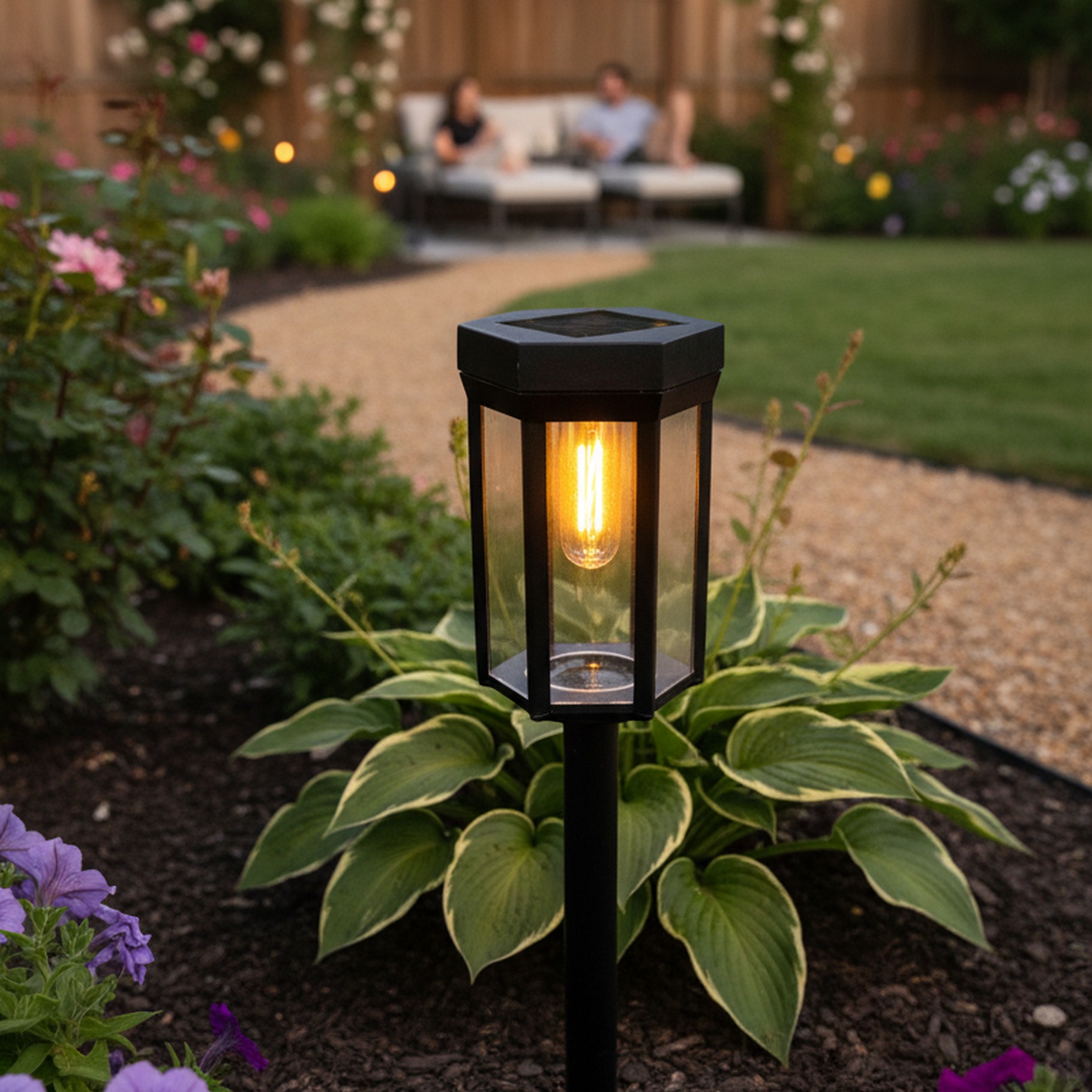 LED Solar Wegleuchte