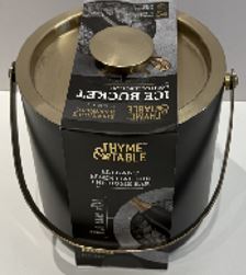 Eiseimer aus Edelstahl