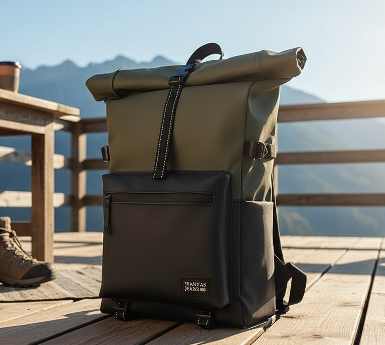 Rucksack mit Reißverschluss