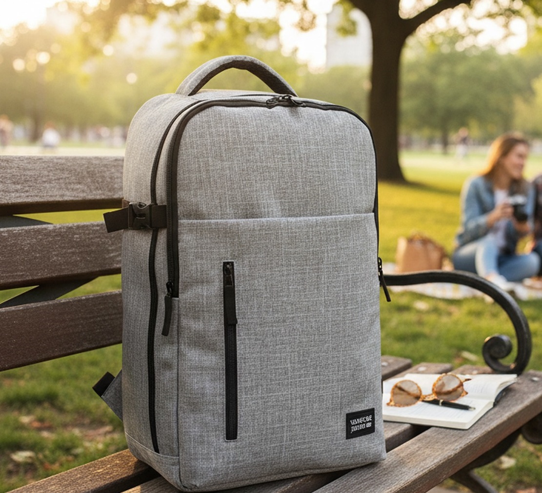 Rucksack mit Reißverschluss