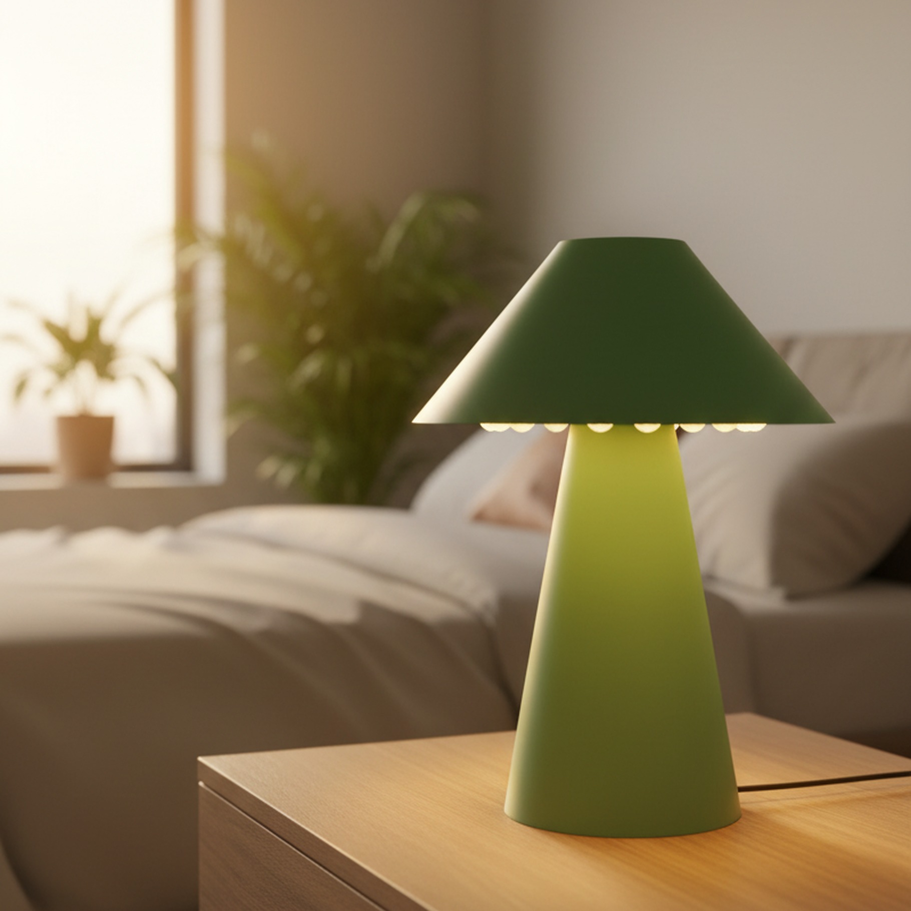 Tischlampe mit Touchschalter