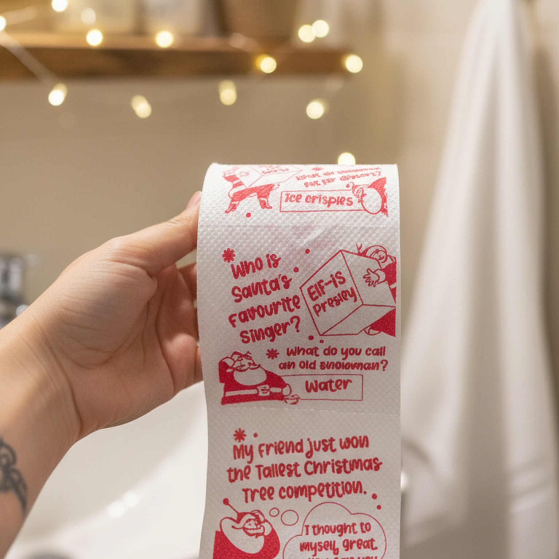 Toilettenpapierrolle, 2-lagig