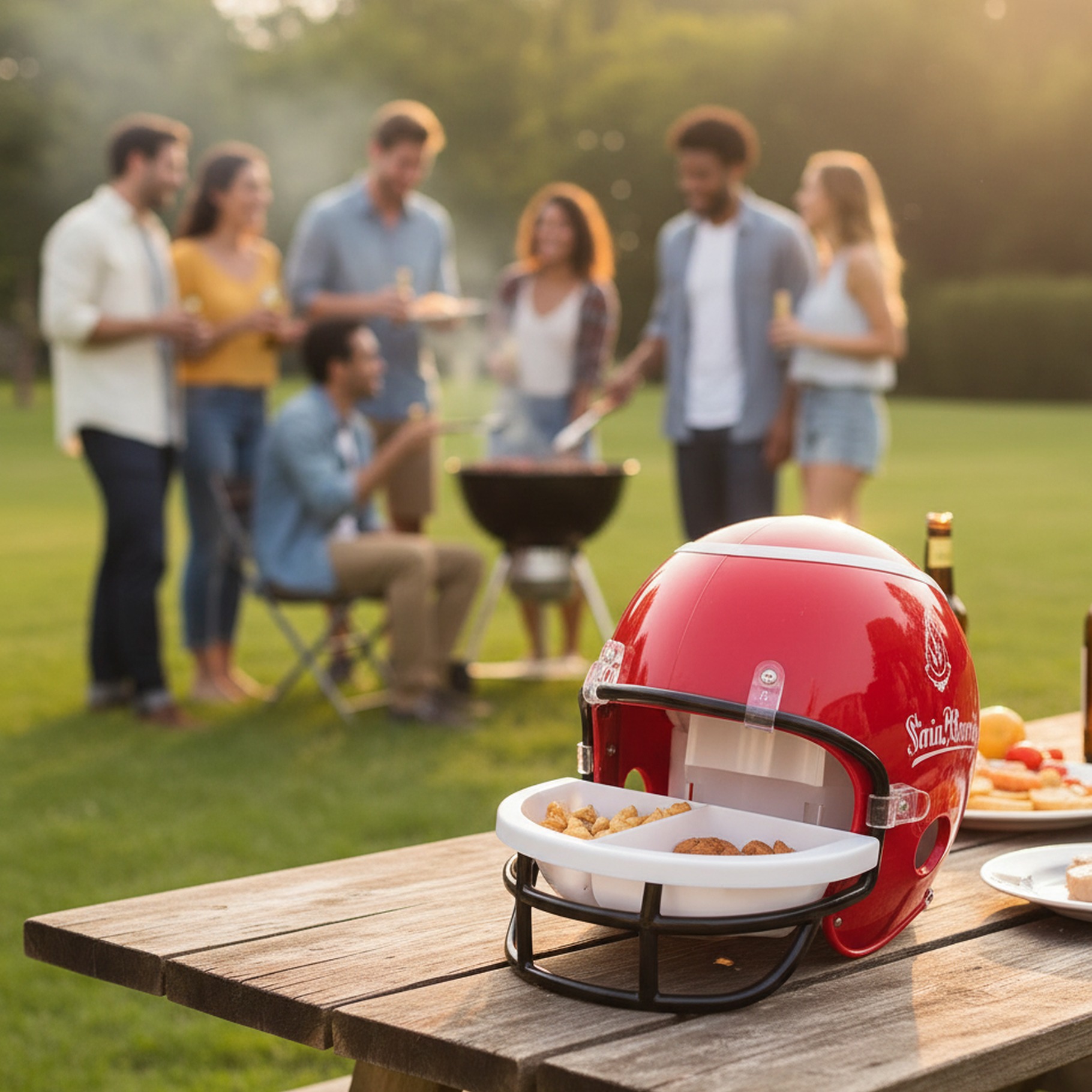 Snackhalter Footballhelm