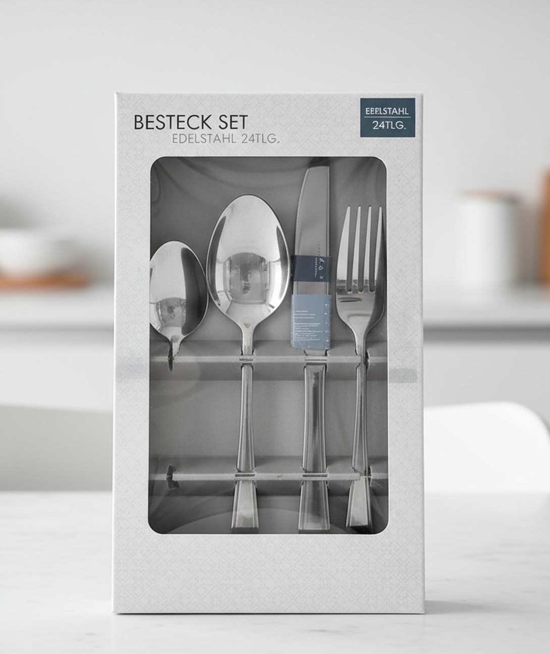 Besteck-Set aus Edelstahl 24tlg.