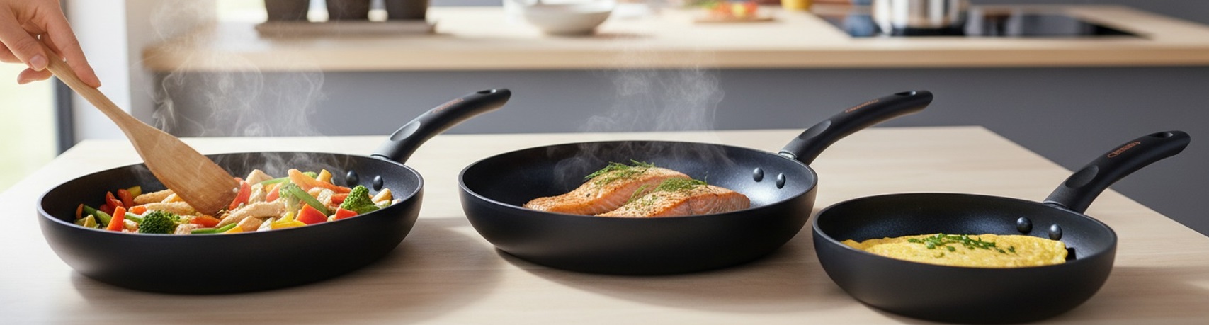 Alugusspfanne 24cm mit Induktion