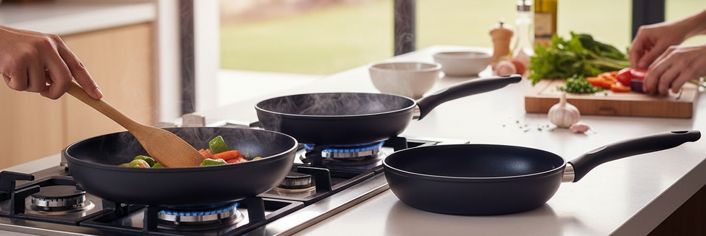 Alugusspfanne 28cm, mit Induktion